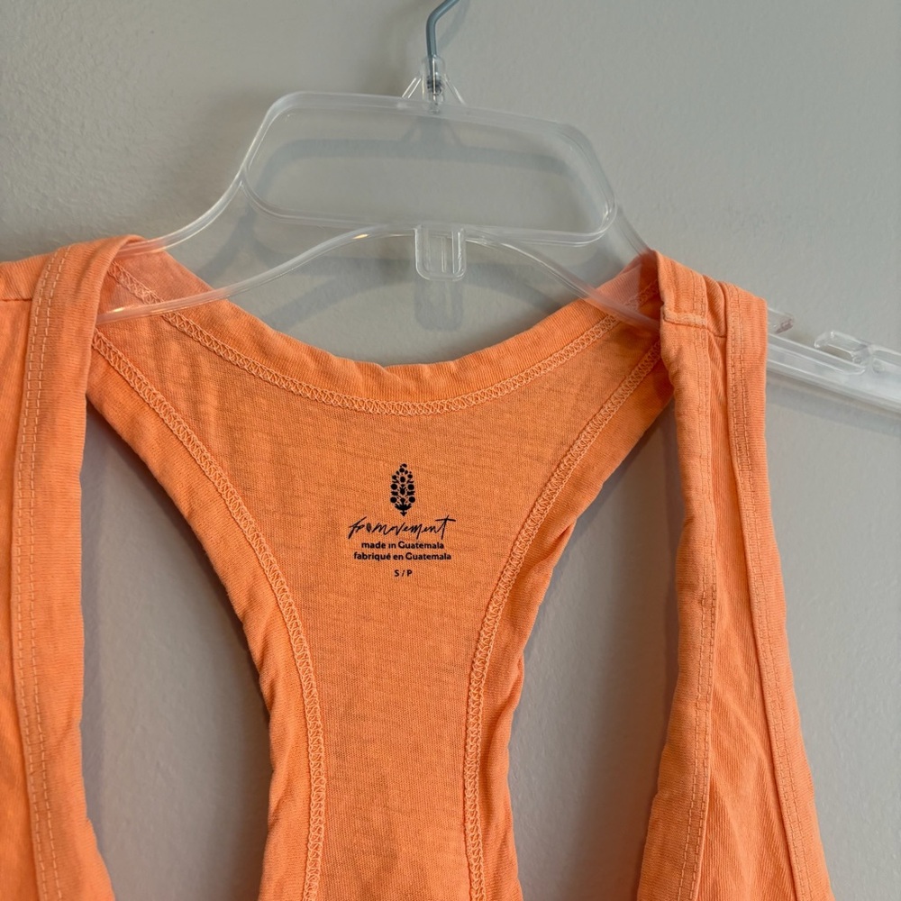 FP Movement Orange Sleeveless Tank Top - Picture 5 of 7